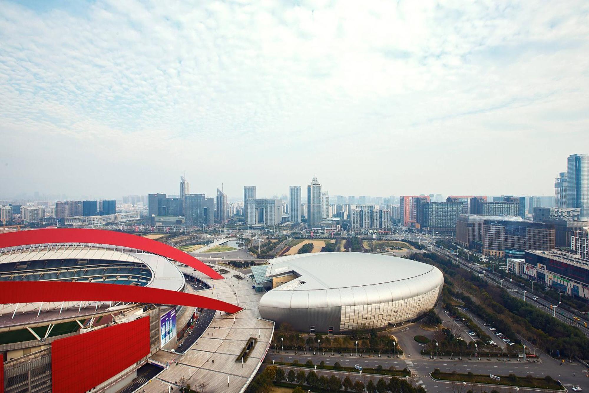 Renaissance Nanjing Olympic Centre Hotel Bagian luar foto