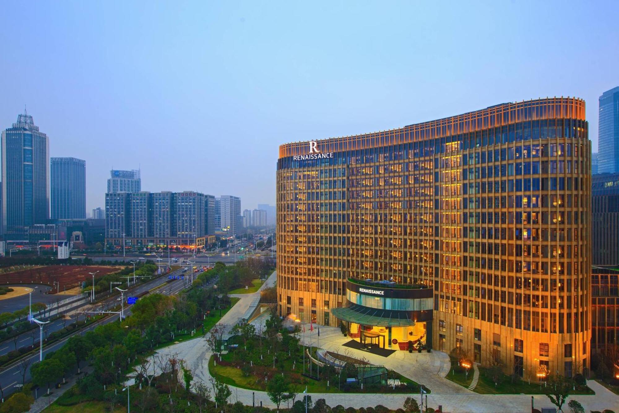 Renaissance Nanjing Olympic Centre Hotel Bagian luar foto